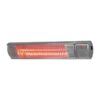 a heater with a red light