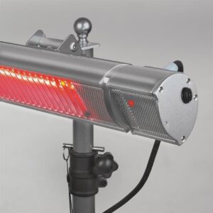 een close-up van een rood licht