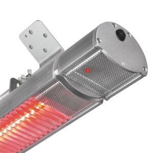 a close-up of a red light