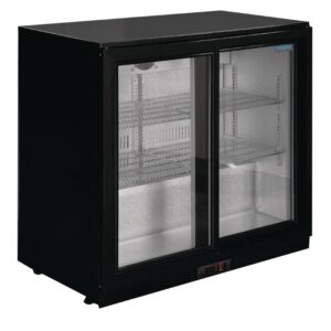 Polar G-serie 2-deurs Bar Koelkast Zijkant
