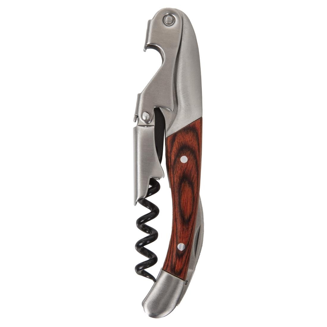 Tweestaps kurkentrekker 12cm