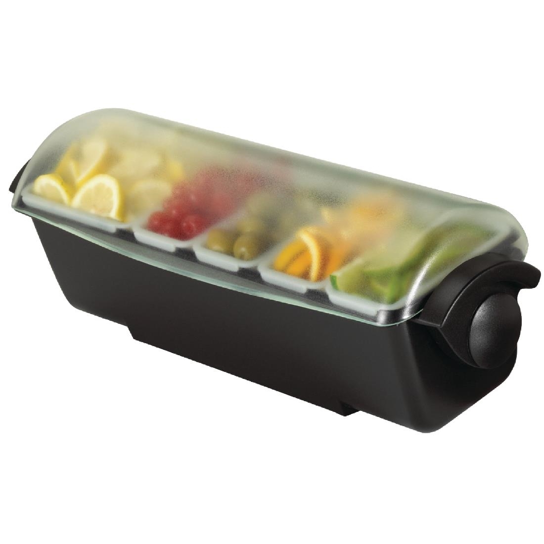Alternatief beeld van San Jamar Garnish Center with 5 Compartments