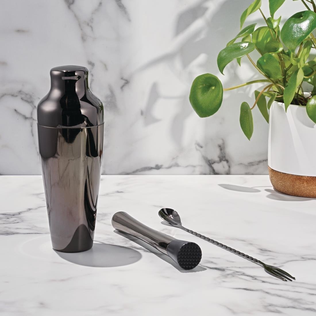 Alternative view of Olympia Cocktail Muddler Black