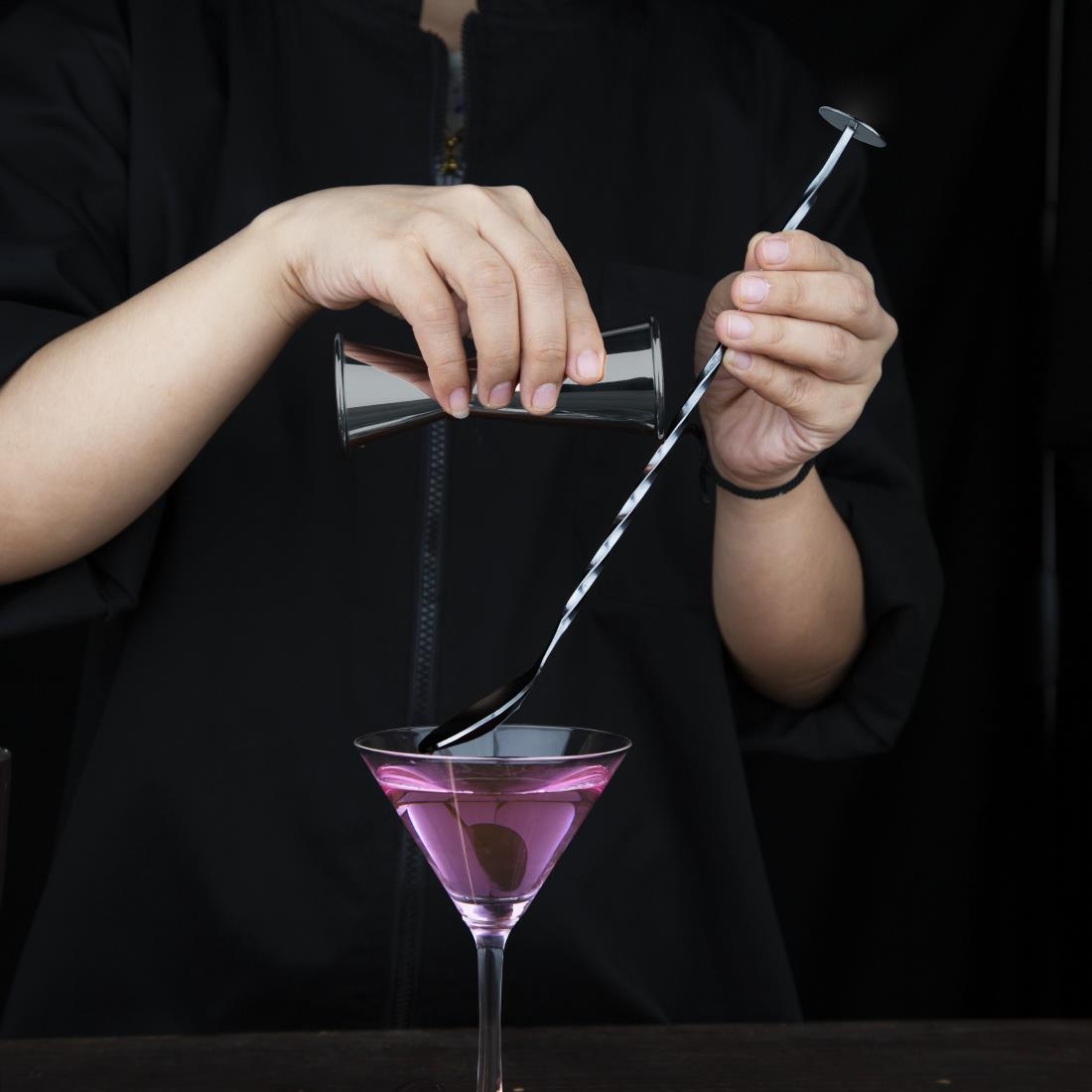 Olympia Cocktail Spoon Black - Image 2