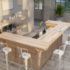 U bar hout